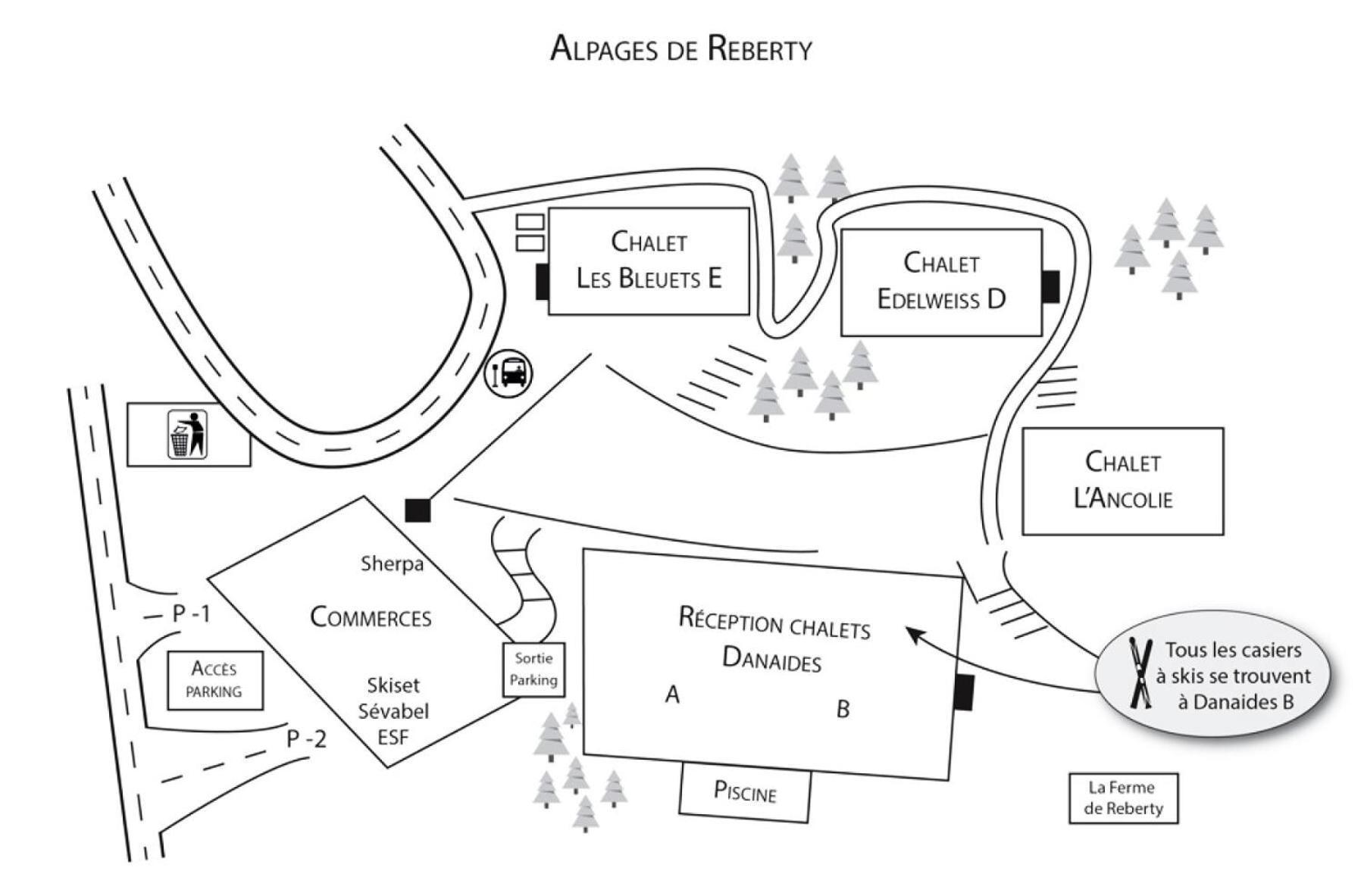 Residence Alpages De Reberty - Appartement En Duplex Spacieux - Proche Des Pistes - Balcon - Piscine - Parking Couvert Mae-9934 Saint-Martin-de-Belleville Bagian luar foto